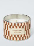 John Lewis Gingerbread Tin Scented Candle, 147g