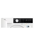 AEG LX6WG74634BI Built In Washer Dryer, 7kg/4kg Load, 1600rpm, White