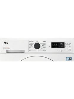AEG LWX60846B Freestanding Washer Dryer, 4kg/8kg Load, 1600rpm Spin, White - view 2, White