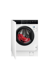 AEG L7WC84636BI Integrated Washer Dryer, 8/4kg Load, 1600rpm Spin, White