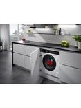 AEG L8WE84636BI Integrated Washer Dryer, 8/4kg Load, 1600rpm Spin, White