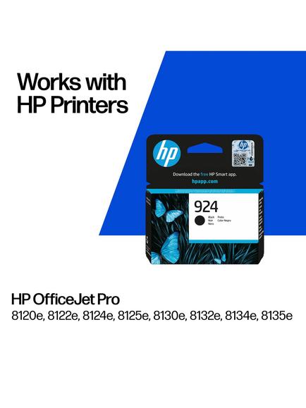 HP 924 Black Original Ink Cartridge - view 2, Black