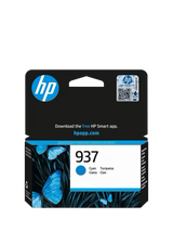 HP 937 Cyan Original Ink Cartridge