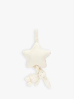 Jellycat Bashful Bunny Musical Pull Soft Toy, Cream