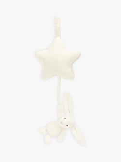 Jellycat Bashful Bunny Musical Pull Soft Toy - view 2, Cream