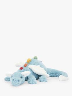 Jellycat Sky Dragon Soft Toy, Large, Multi