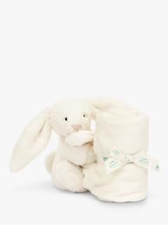 Jellycat Bashful Bunny Soother Soft Toy, Cream