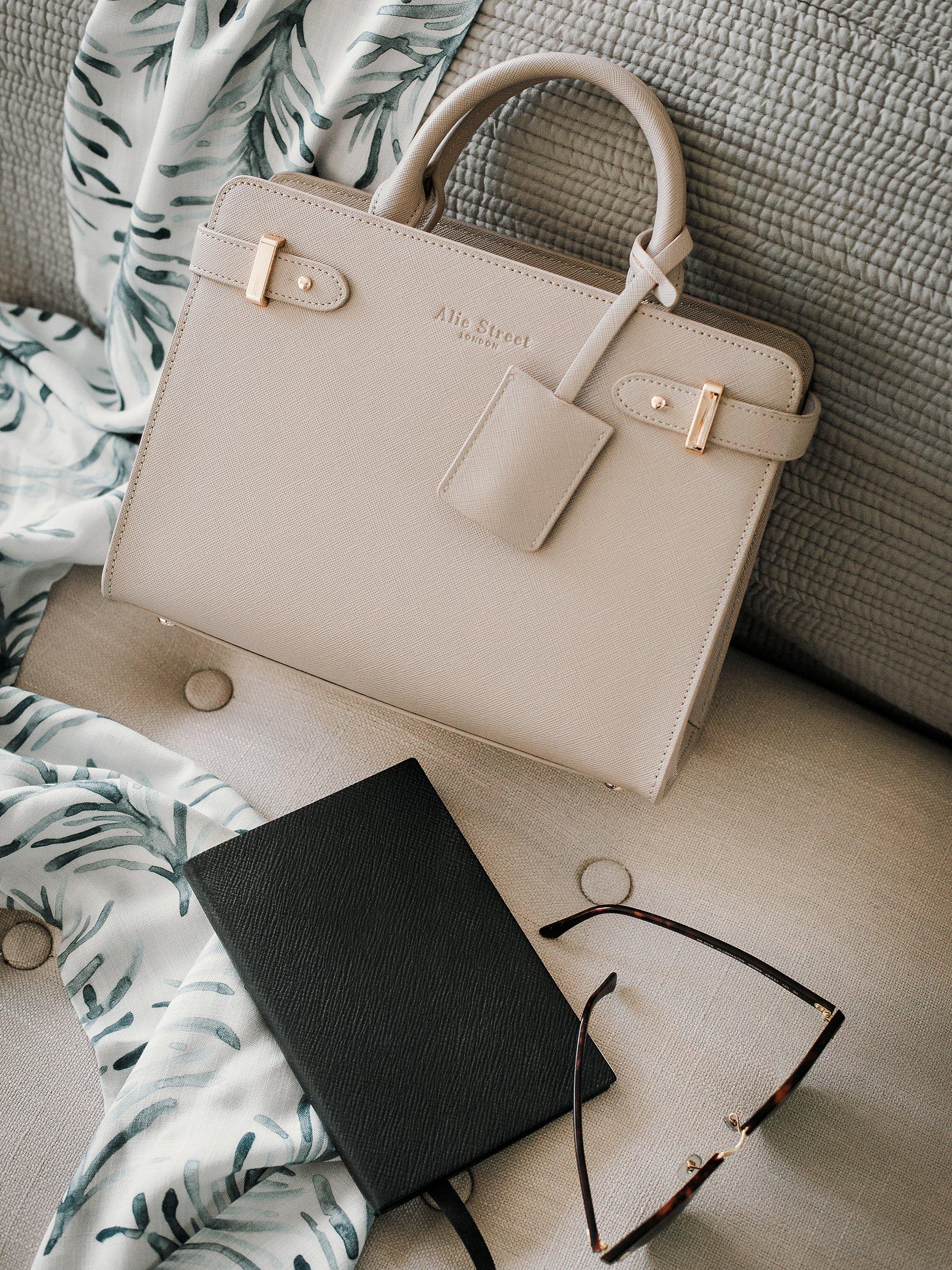 Product image 3 of 9, which shows Alie Street Derby Handbag, Classic Taupe
