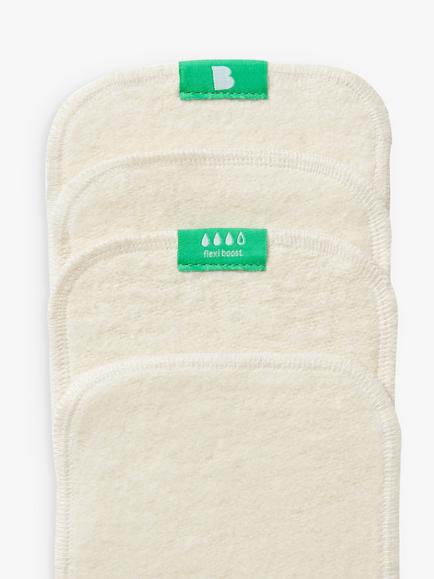 Bambino Mio Revolutionary Reusable Flexi Nappy Booster, Pack of 2 - view 2, Multi