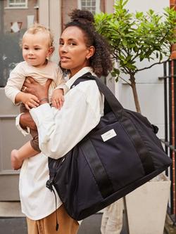 Finnsøn Ida Eco Holdall Changing Bag - view 2, Black