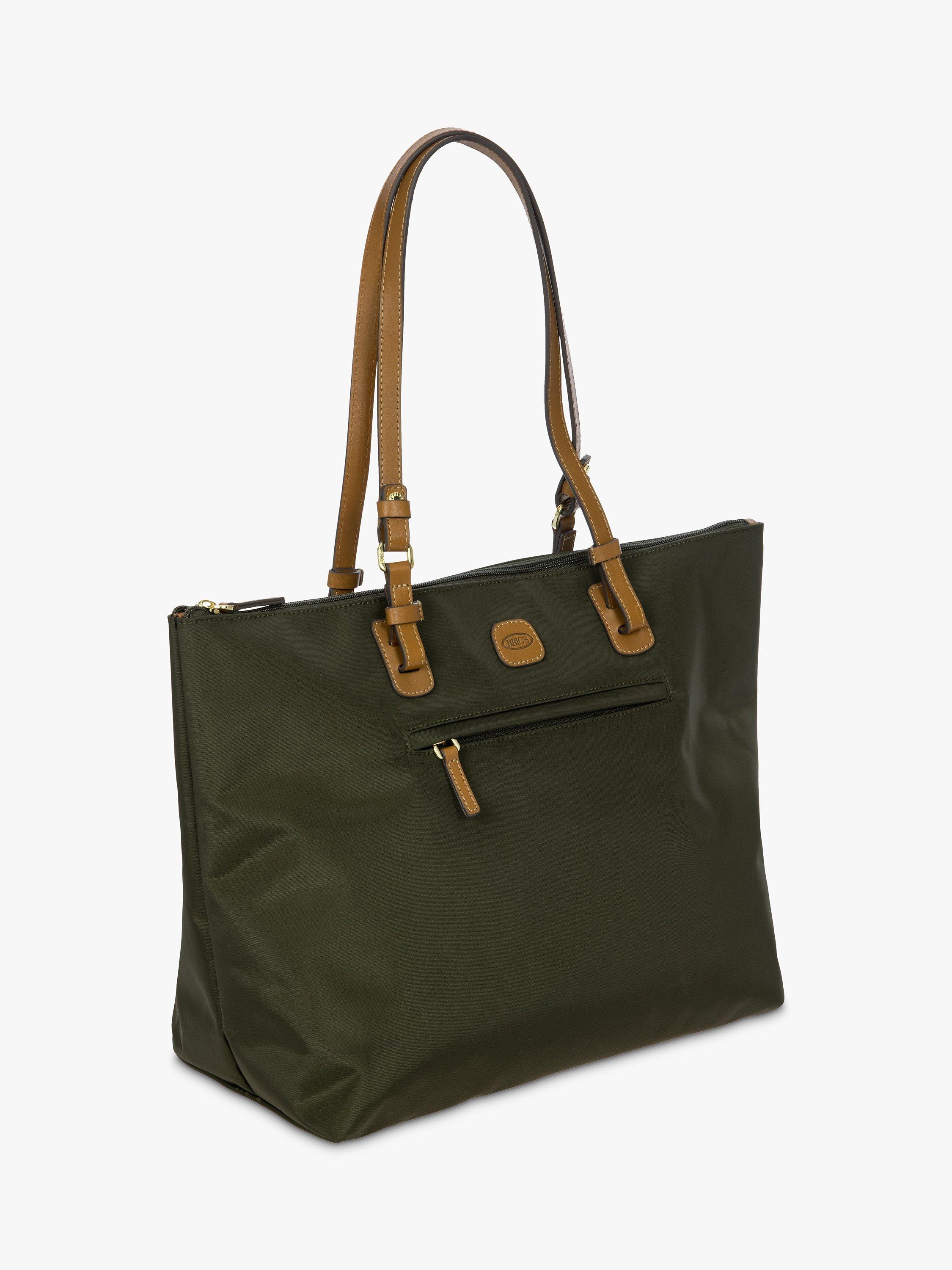 Product image 2 of 6, which shows Bric's X-Collection 2-in-1 Sportina Large Shopper Bag, 24L, Olive