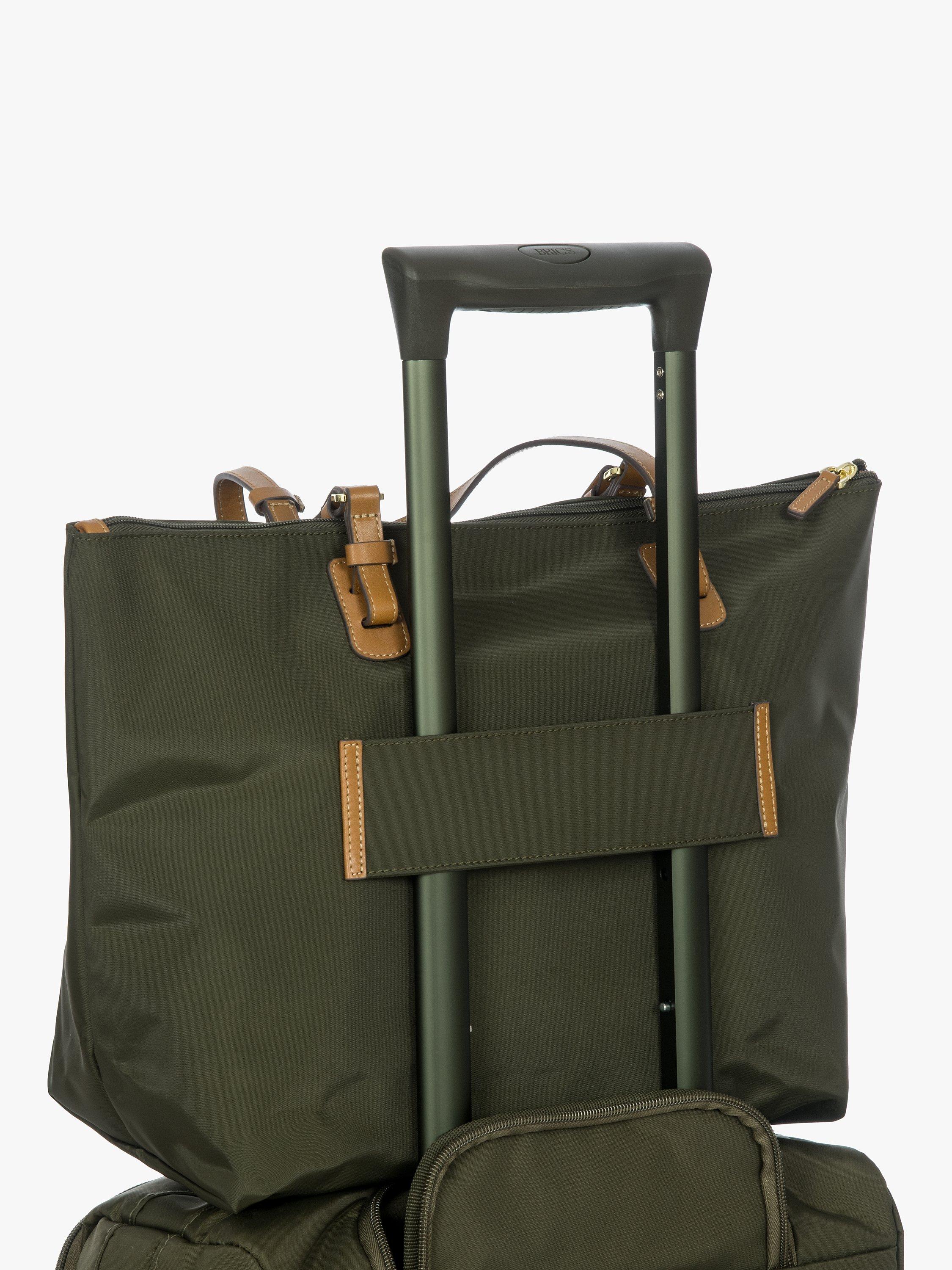 Product image 3 of 6, which shows Bric's X-Collection 2-in-1 Sportina Large Shopper Bag, 24L, Olive