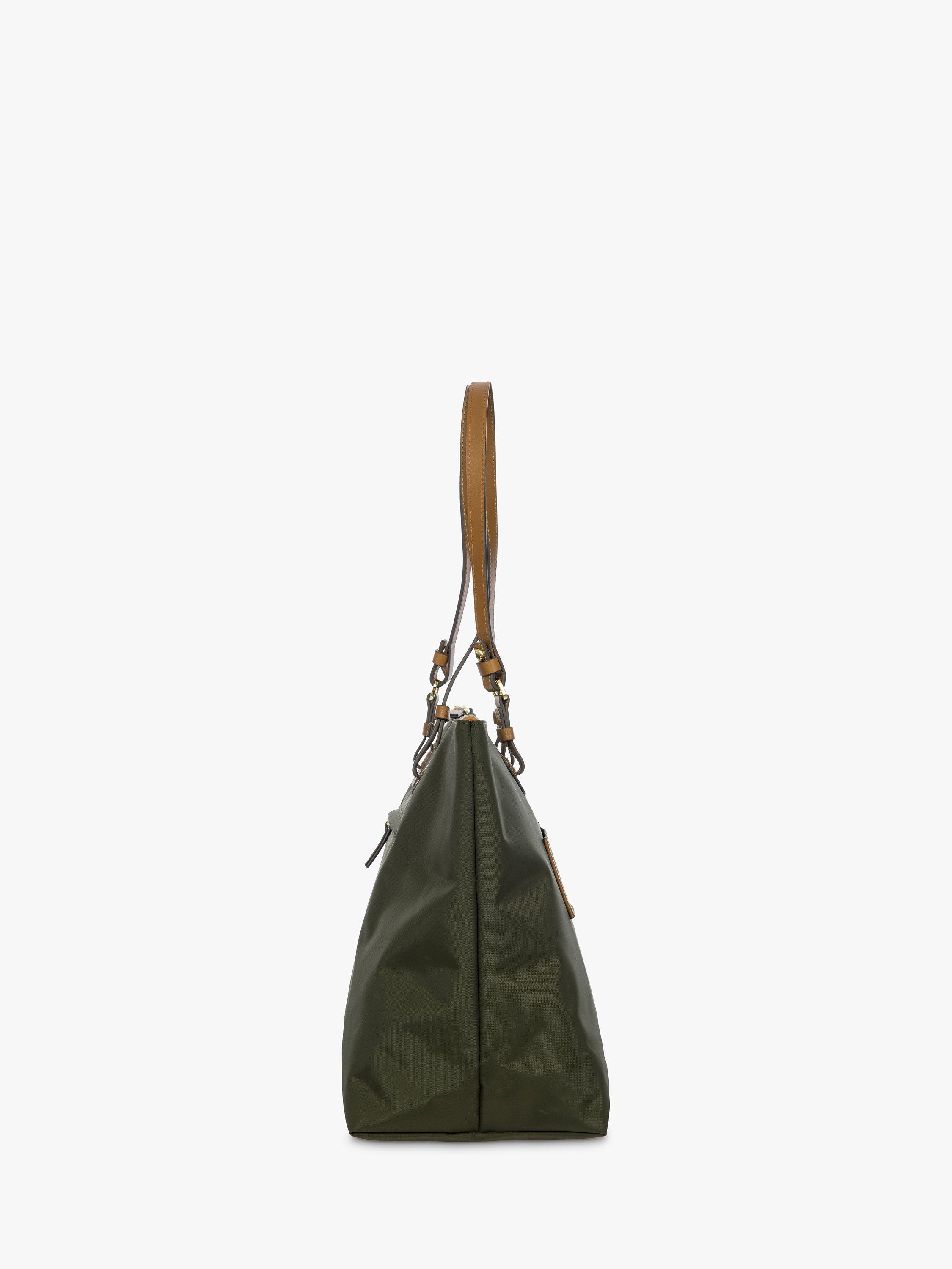 Product image 4 of 6, which shows Bric's X-Collection 2-in-1 Sportina Large Shopper Bag, 24L, Olive