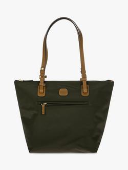 Bric's X-Collection 2-in-1 Sportina Medium Shopper Bag, 10L, Olive