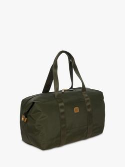 Bric's X-Collection 2-in-1 Medium Foldable Holdall Bag, 23L - view 2, Olive
