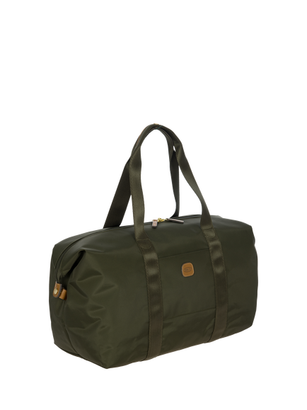 Bric's X-Collection 2-in-1 Medium Foldable Holdall Bag, 23L - view 2, Olive