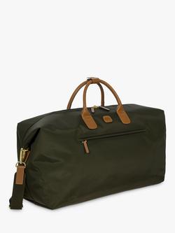 Bric's X-Collection 2-in-1 Luxury Holdall Bag, 35L - view 2, Olive