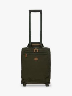 Bric's X-Collection Travel 45cm 2-Wheel 45cm Trolley Underseat Cabin Case, Olive
