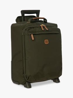 Bric's X-Collection Travel 45cm 2-Wheel 45cm Trolley Underseat Cabin Case - view 2, Olive