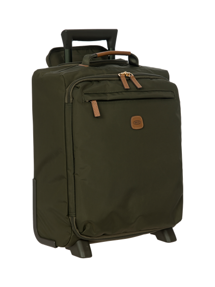 Bric's X-Collection Travel 45cm 2-Wheel 45cm Trolley Underseat Cabin Case - view 2, Olive