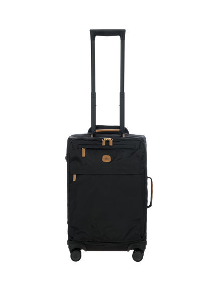 Bric's X Travel 4-Wheel 55cm Carry On Trolley Suitcase, Black