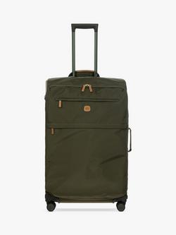 Bric's X Travel 4-Wheel 77cm Large Trolley Suitcase, Olive