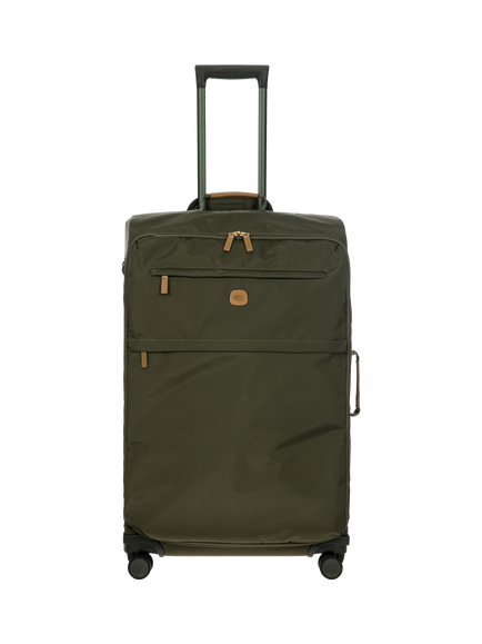 Bric's X Travel 4-Wheel 77cm Large Trolley Suitcase, Olive