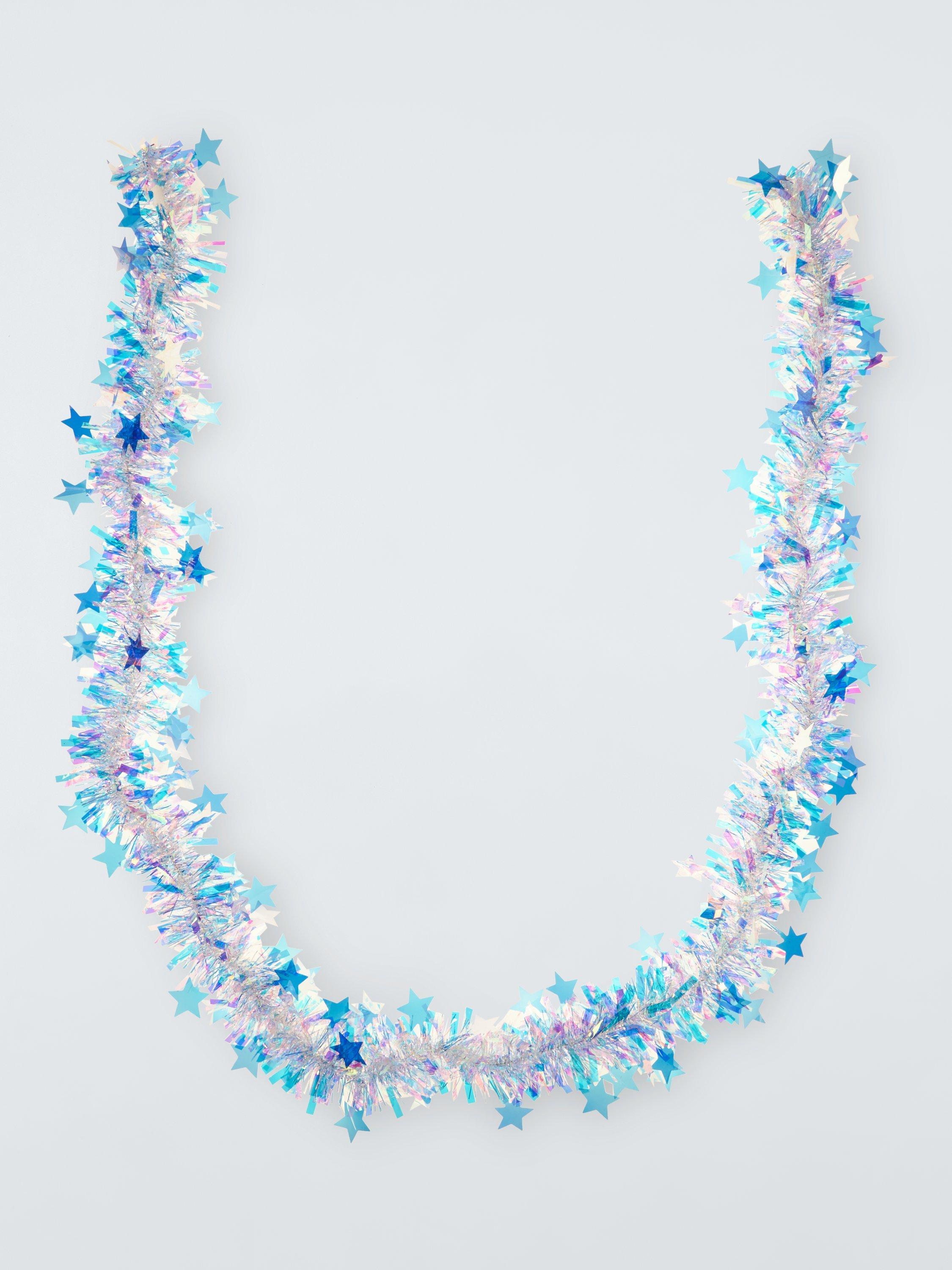 John Lewis Star Tinsel, Iridescent