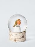 John Lewis Robin Snow Globe