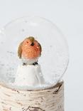 John Lewis Robin Snow Globe