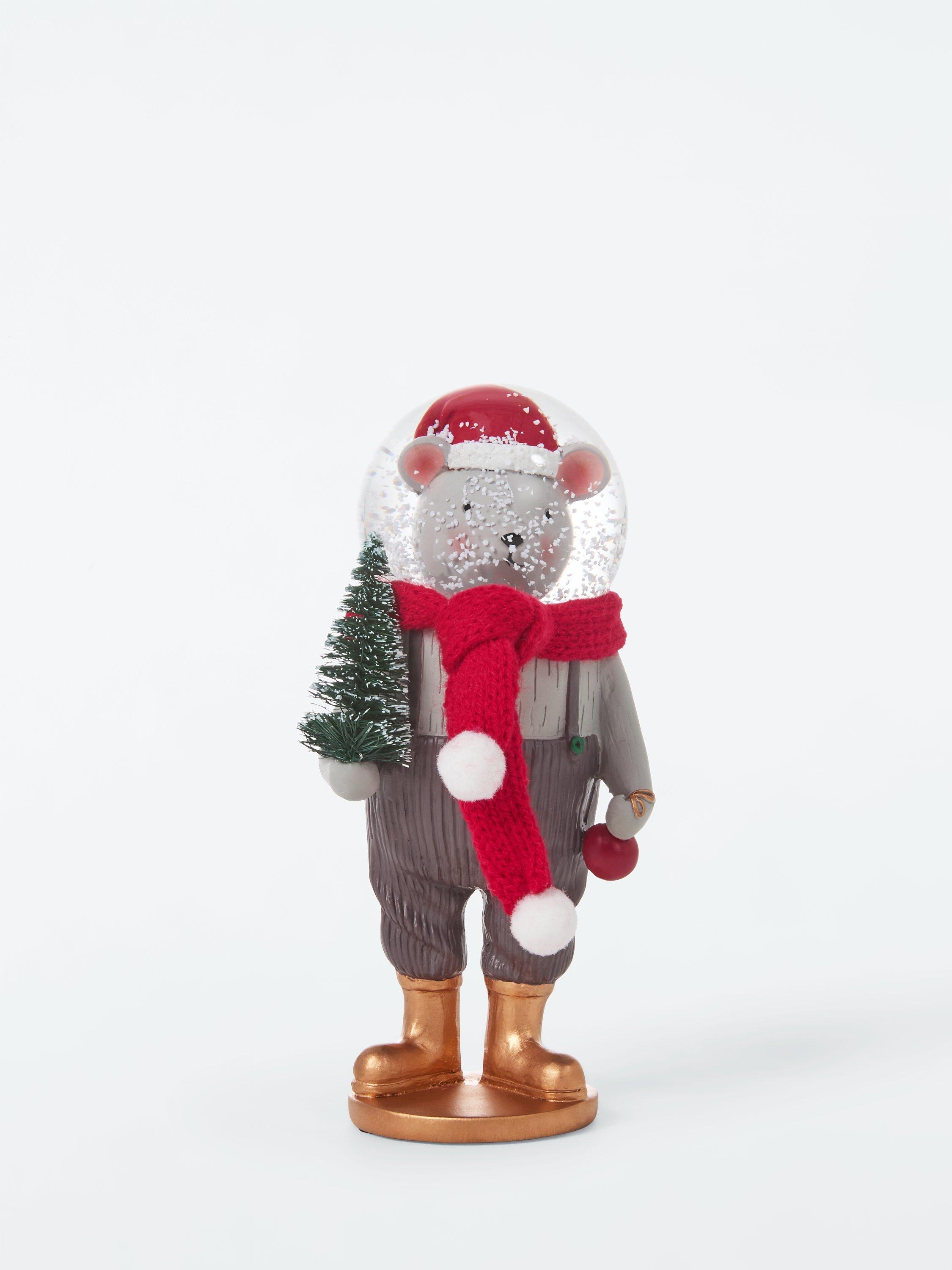 John Lewis Standing Mouse Snow Globe