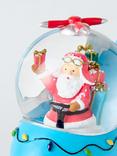 John Lewis Santa's Helicopter Snow Globe