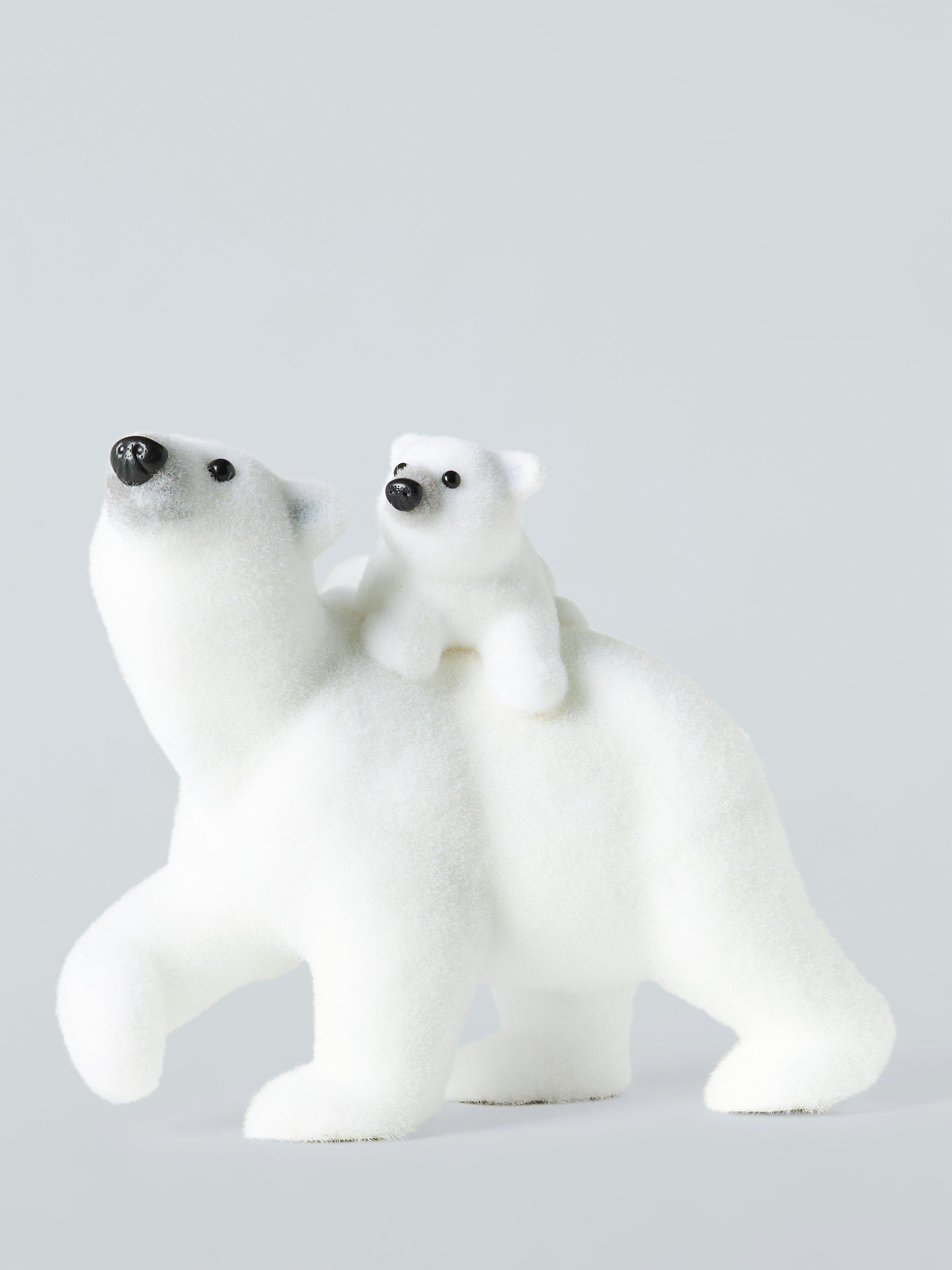 John Lewis Polar Bear and Baby Figure
