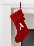 John Lewis Alphabet Christmas Stocking