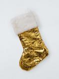 Gold Sequin Stocking