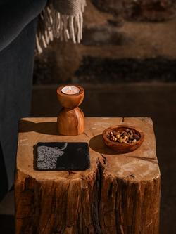 Selbrae House Highland Cow Square Slate Coaster, Natural - view 2, Natural