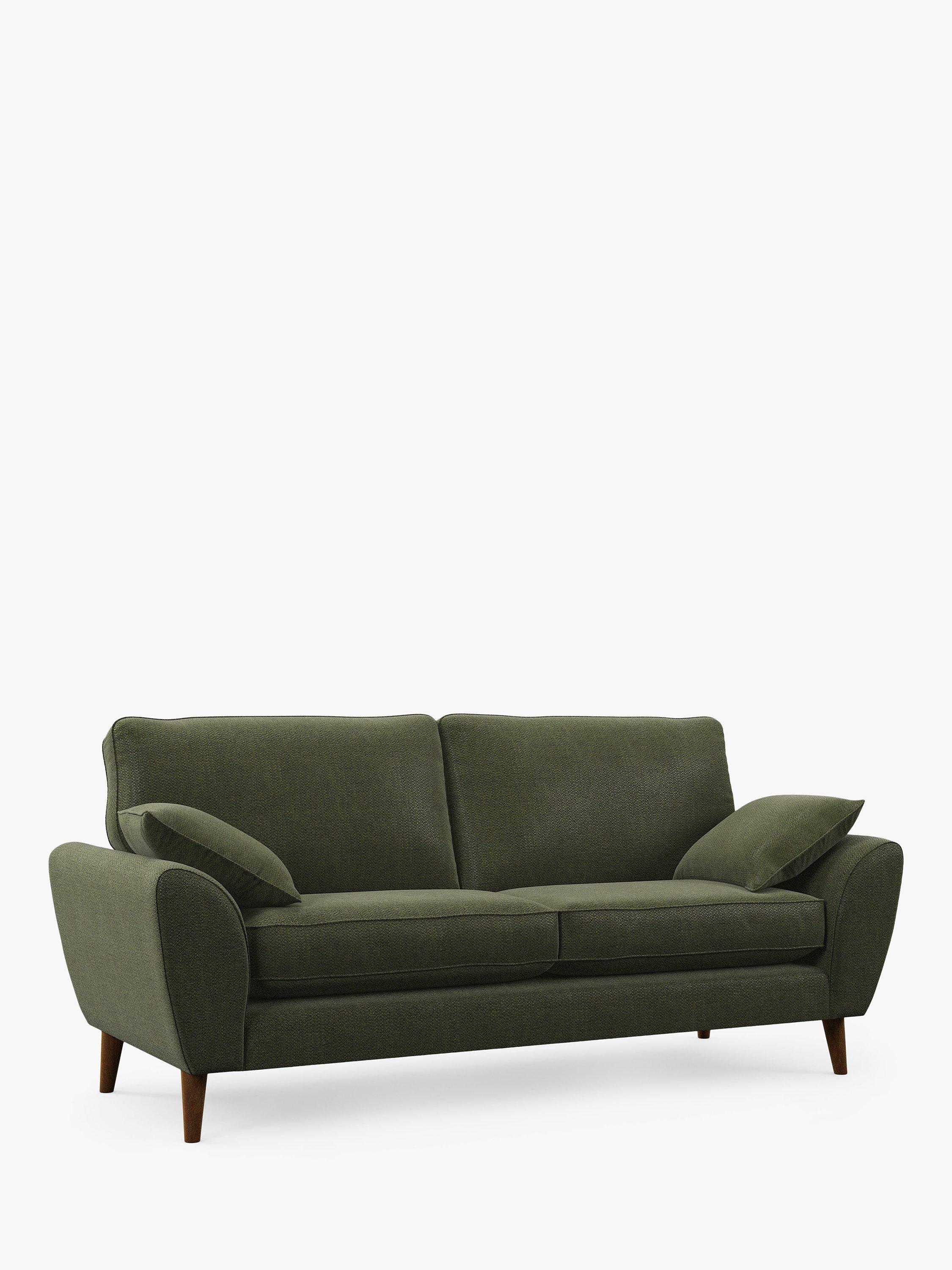 AMBLESIDE Range, John Lewis Ambleside Large 3 Seater Sofa, Dark Leg