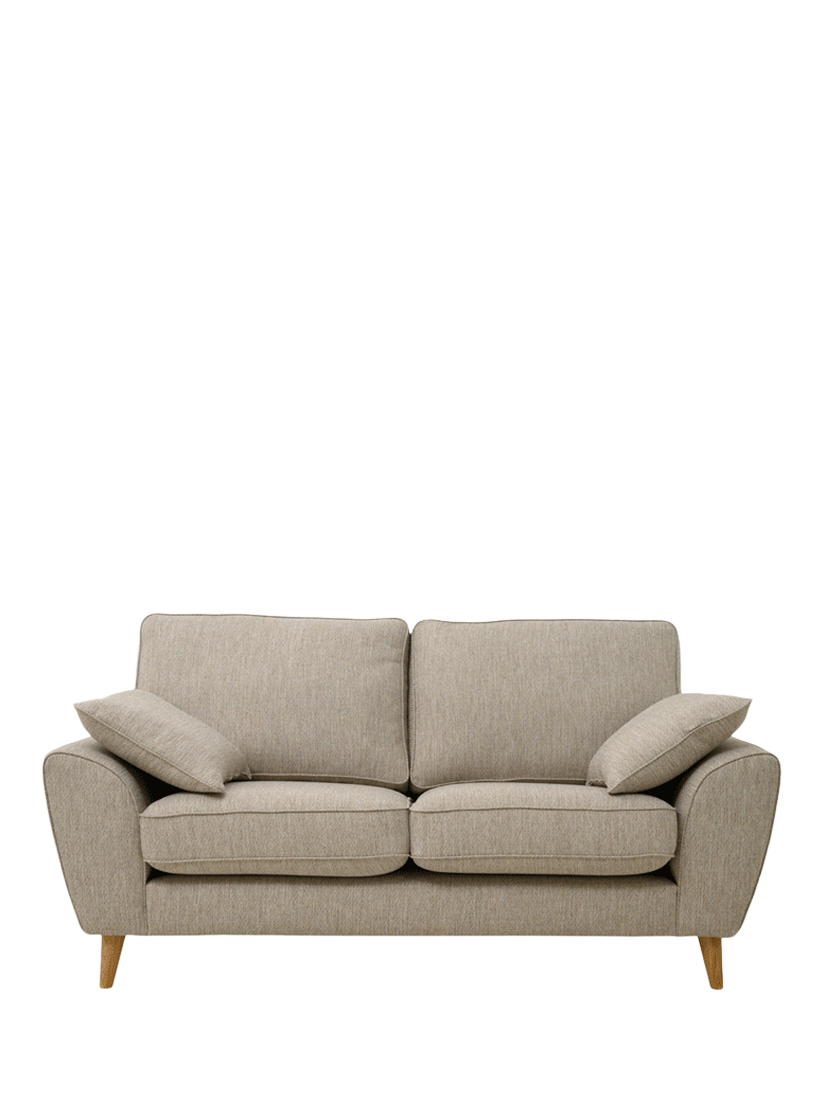 AMBLESIDE Range, John Lewis Ambleside Large 3 Seater Sofa, Light Leg, Textured Weave Natural