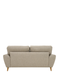 John Lewis Ambleside Large 3 Seater Sofa, Light Leg, Textured Weave Natural