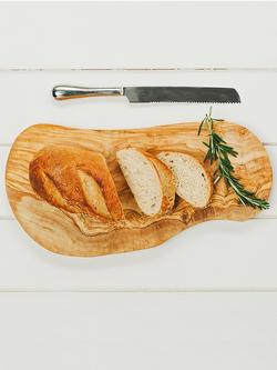 Selbrae House Olive Wood Chopping Board, 50cm, Natural - view 2, 