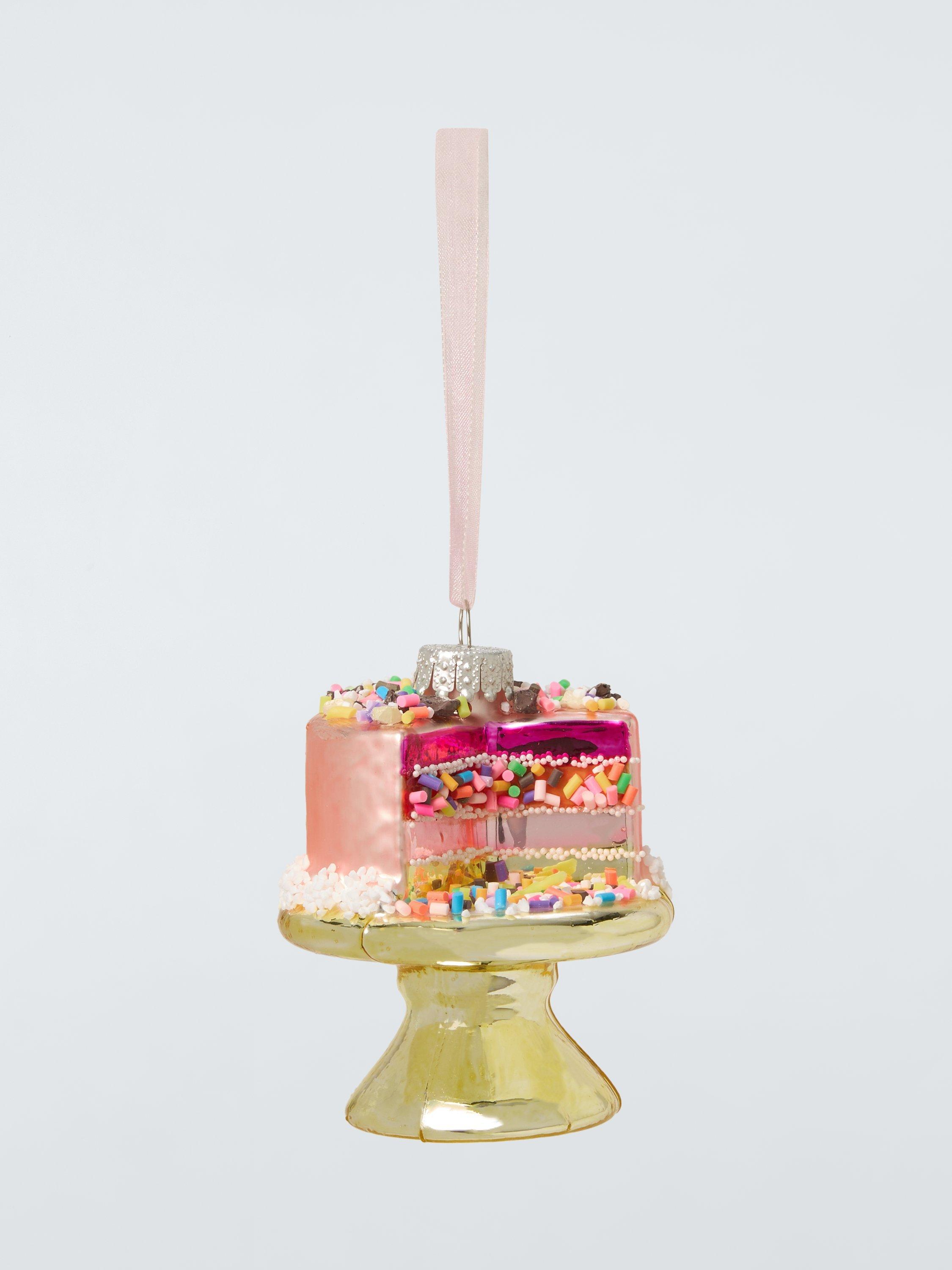 John Lewis Sugar & Spice Sprinkles Cake Bauble
