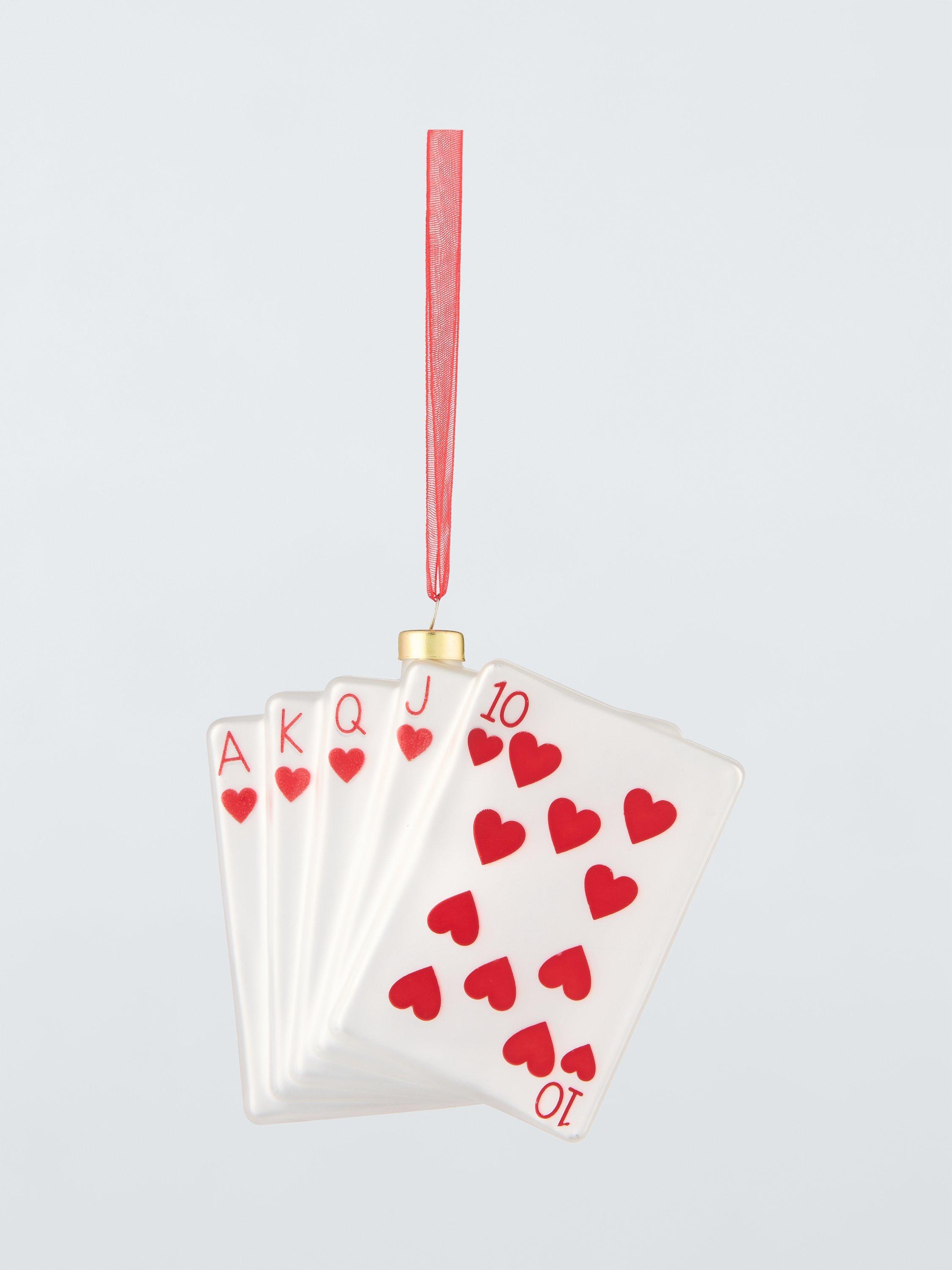 John Lewis Playing Cards Bauble