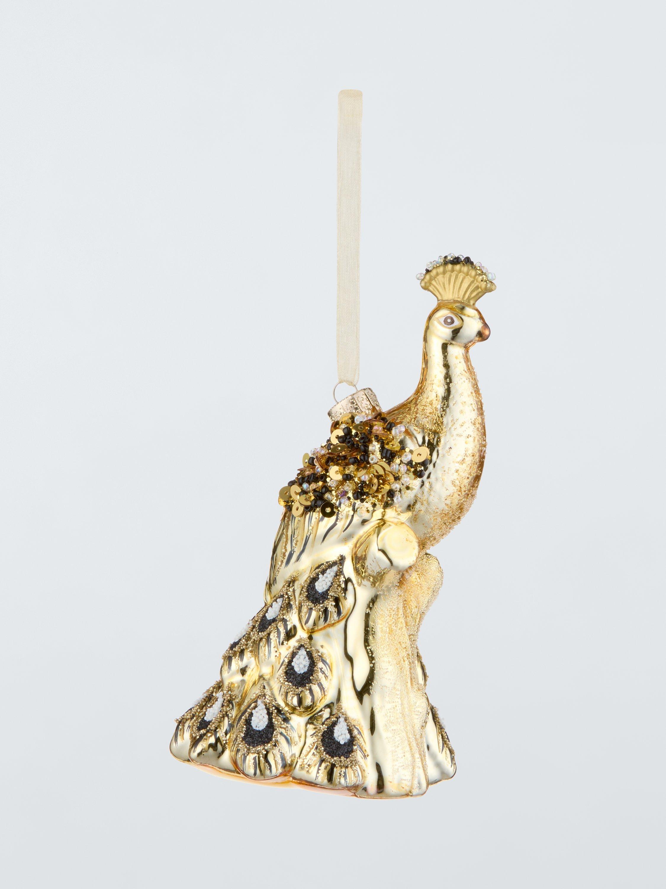 John Lewis Wisdom & Wonder Peacock Bauble