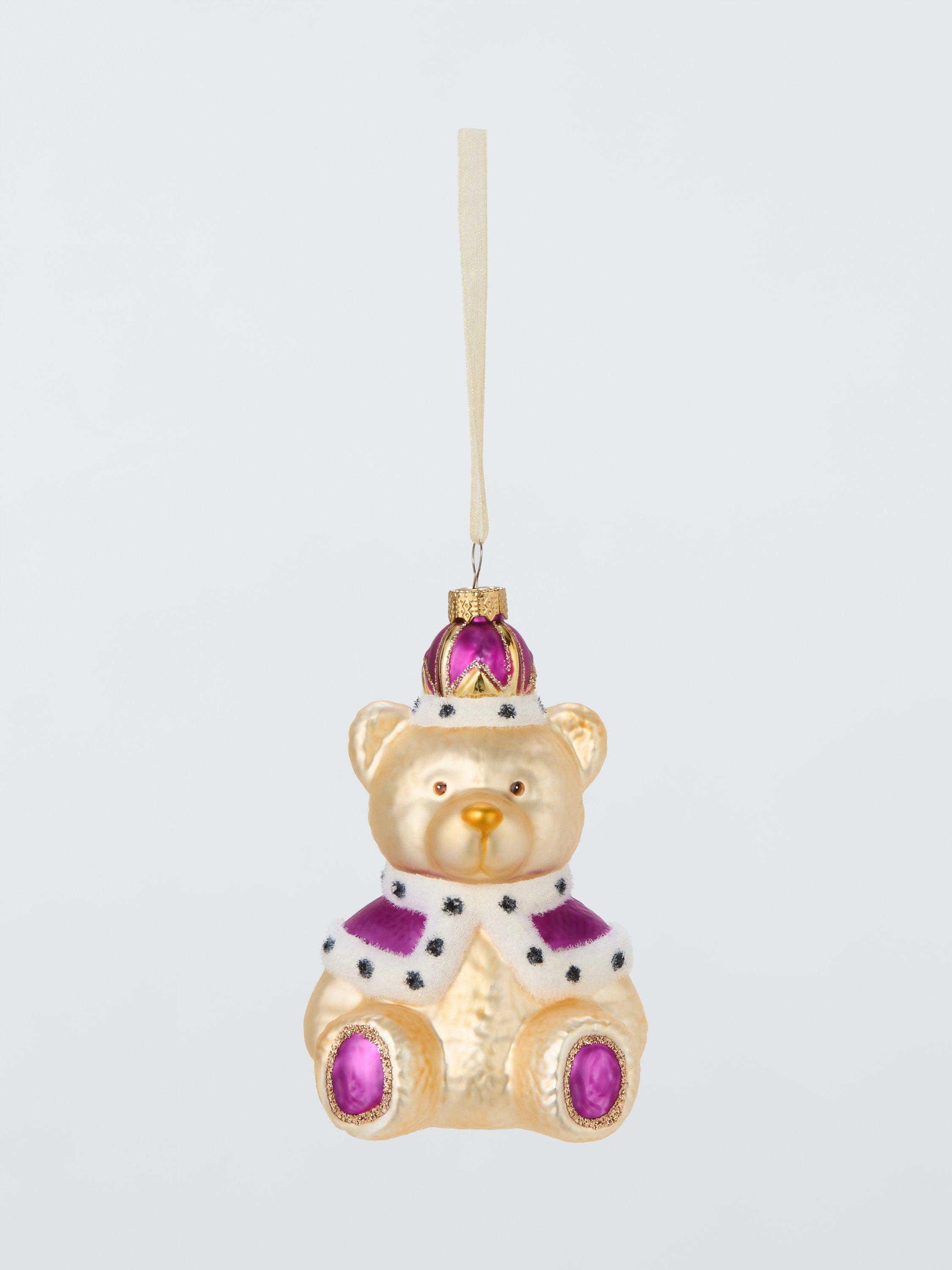 John Lewis King Lewis Bear Bauble