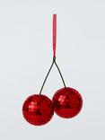 John Lewis Sugar & Spice Disco Ball Cherries Tree Decoration