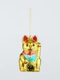 John Lewis Sugar & Spice Lucky Cat Bauble