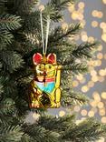 John Lewis Sugar & Spice Lucky Cat Bauble