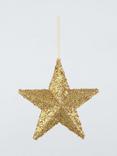 John Lewis Wisdom & Wonder Beaded Star Tree Decoration