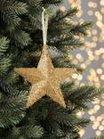 John Lewis Wisdom & Wonder Beaded Star Tree Decoration