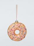 John Lewis Sugar & Spice Sprinkles Donut Bauble